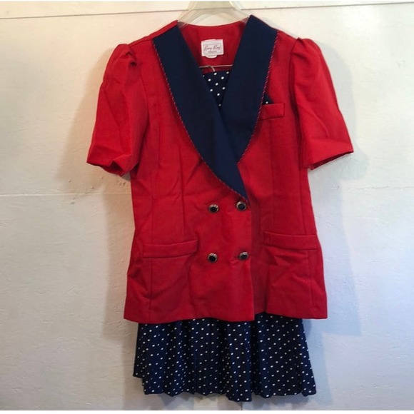 Vintage Two Piece Skirt Set- Size 12 - Picture 1 of 15